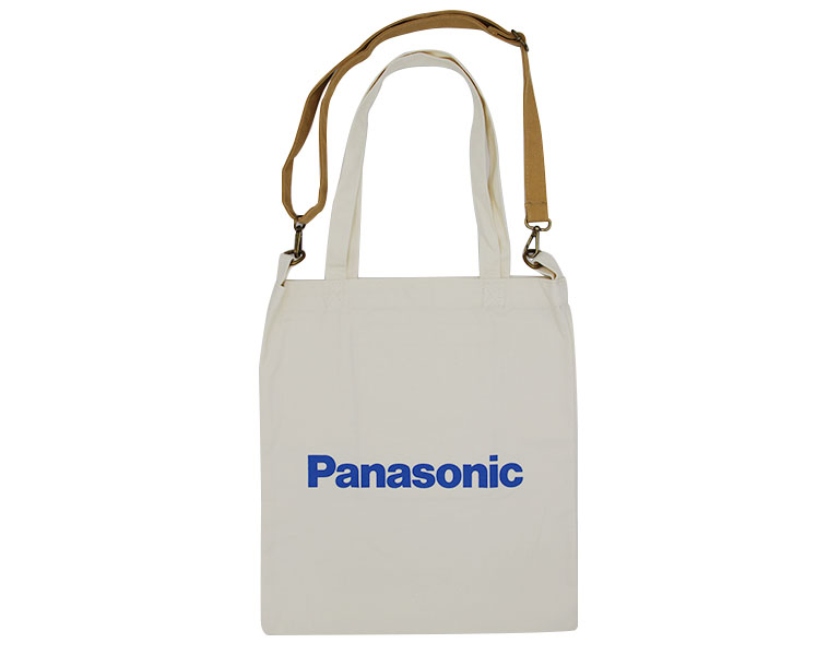松下 肩背帆布平面袋